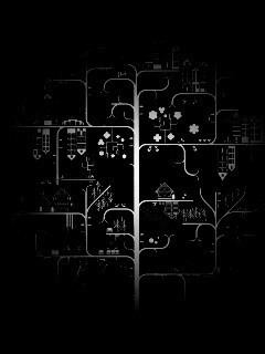 Древовидный город обои