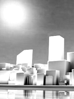 Картонный город обои