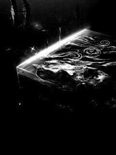 Кубическая земля в вакууме обои