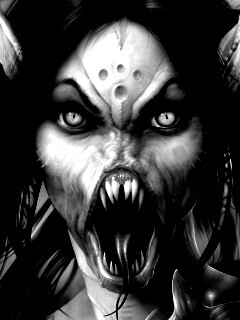 Эльфийка монстр обои