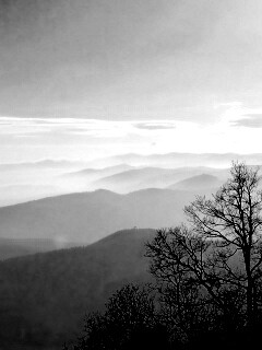 Голубые горы обои