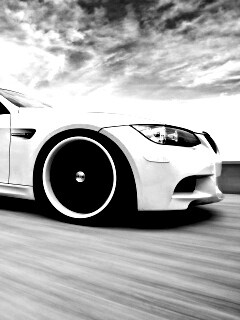 Белый БМВ обои