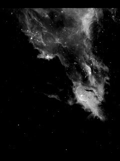 Красная туманность обои