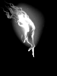 Огненная девушка обои