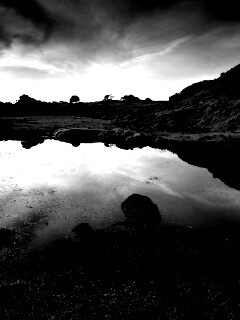 Затопленная долина в Новой Зеландии обои