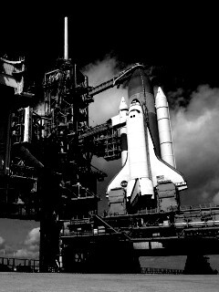 Шаттл на старте обои