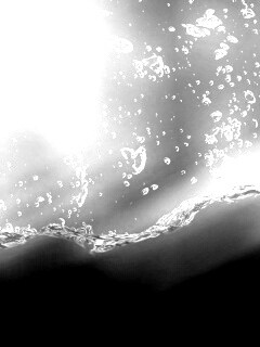 Пузырьки в воде обои