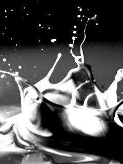 Брызги зеленой краски обои