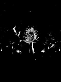 Мужчина с головой льва обои