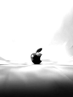 Фиолетовое яблоко обои