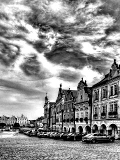 Домики в Чехии обои