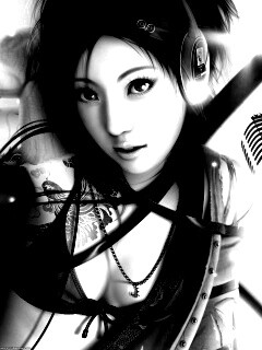 Поющая японка обои