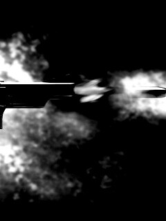 Выстрел из револьвера обои