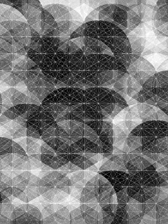 Узор из геометрических фигур обои