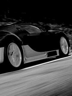 Оранжево-черный Бугатти обои