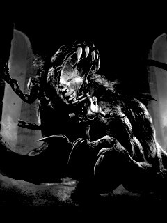 Кратос против динозавра обои