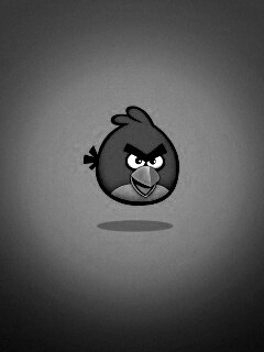 Красная птица из Angry Birds обои