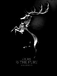 Металлический герб Баратеонов обои