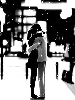 Объятия обои