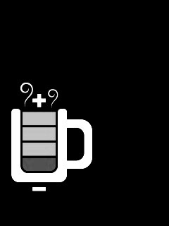 Зарядка от кофе обои