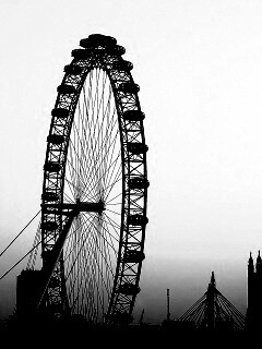 Силуэт Лондона обои