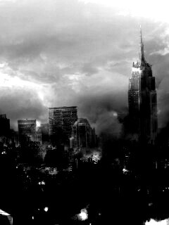 Город после ядерного взрыва обои