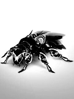 Кибер муха обои