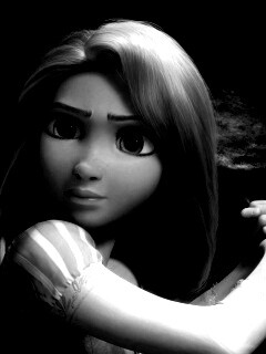 Рапунцель с сковородкой обои