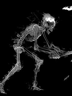 Музыка, пробирающая до костей обои