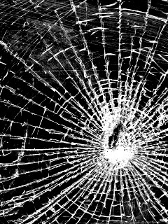 Разбитое стекло, текстура обои