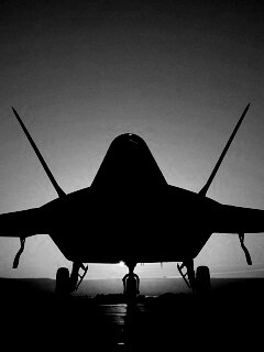 Истребитель F22 обои