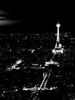 Ночной париж обои