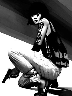 Фейт с пистолетом обои