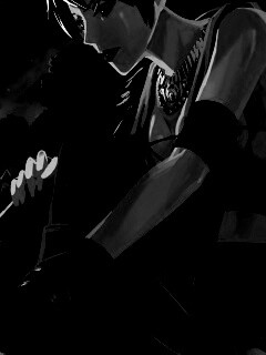 Рисунок Морриган в лагере обои