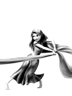 Рапунцель и пойманный Флин обои