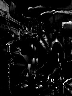 Ноев ковчег в стиле стимпанк обои