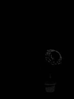 Дарт Вейдер постригает куст обои