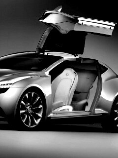 Buick Riviera с распахнутой дверцей обои