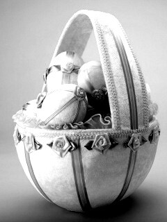 Пасхальная корзиночка обои