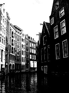 Венецианские каналы в Амстердаме обои