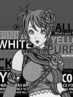 Раскрась её обои