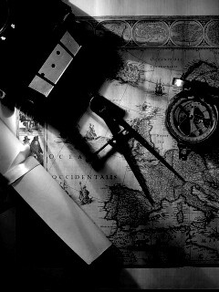 Карта путешественника обои