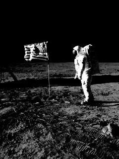 Высадка американцев на Луну обои