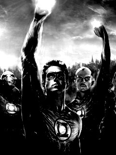 Зеленый фонарь обои