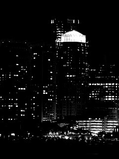 Панорама города обои