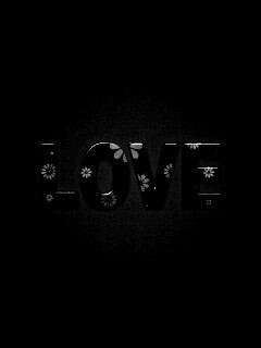 Любовь в минимализме обои