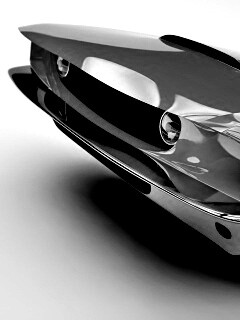 Красный ретро автомобиль обои