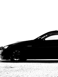 BMW и девушка обои