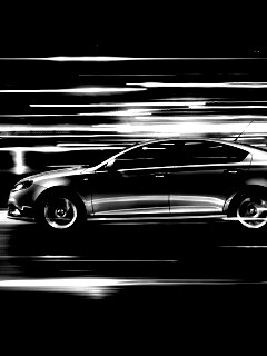 Субару в движении обои