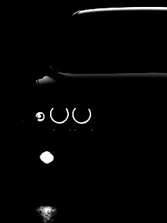 Чёрный BMW обои